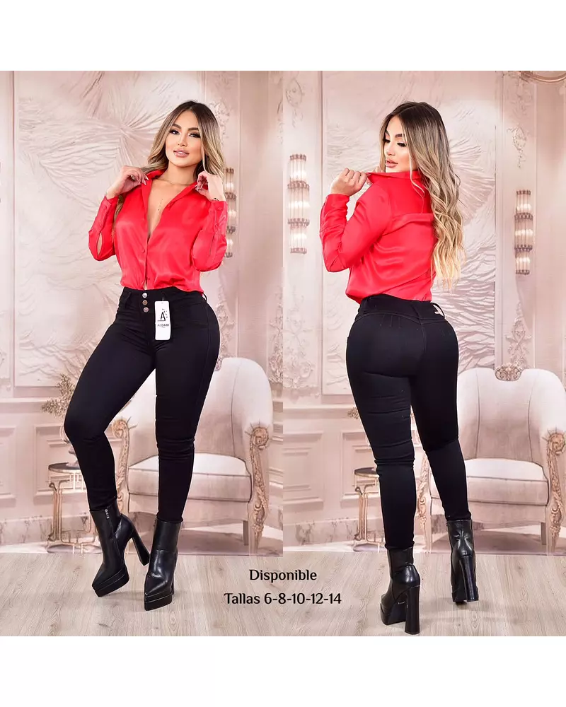 Jean Negro Para Dama